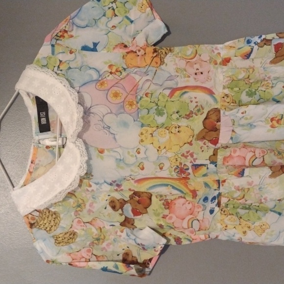 IRON fist Care Bear spring fling little dress  sundress Lolita size medium - Picture 1 of 16
